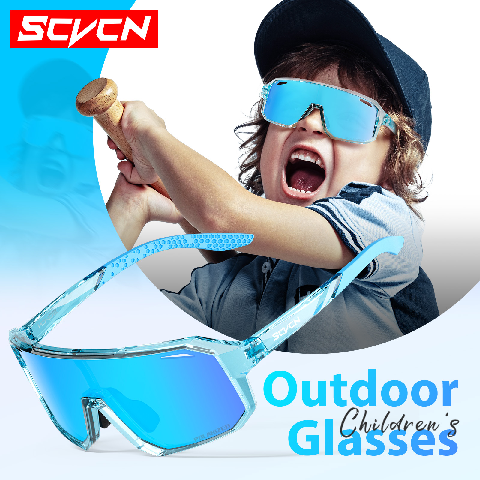 Sports Equipment For Boys - SCVCN Children Cycling Sunglasses Baseball Equipment