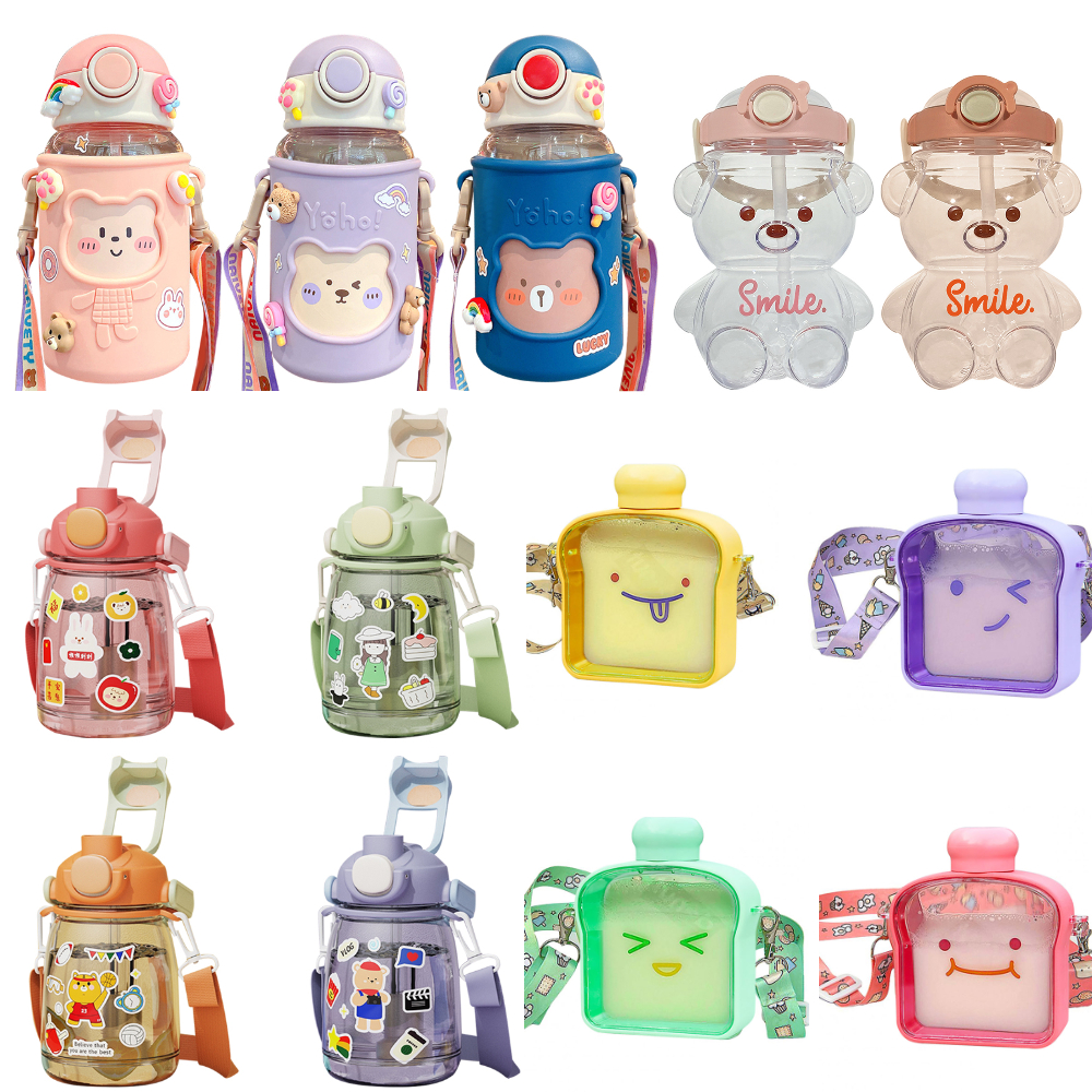 Sports Equipment 5 Years Old - Kawaii Water Bottle Cute Bear Kettle
