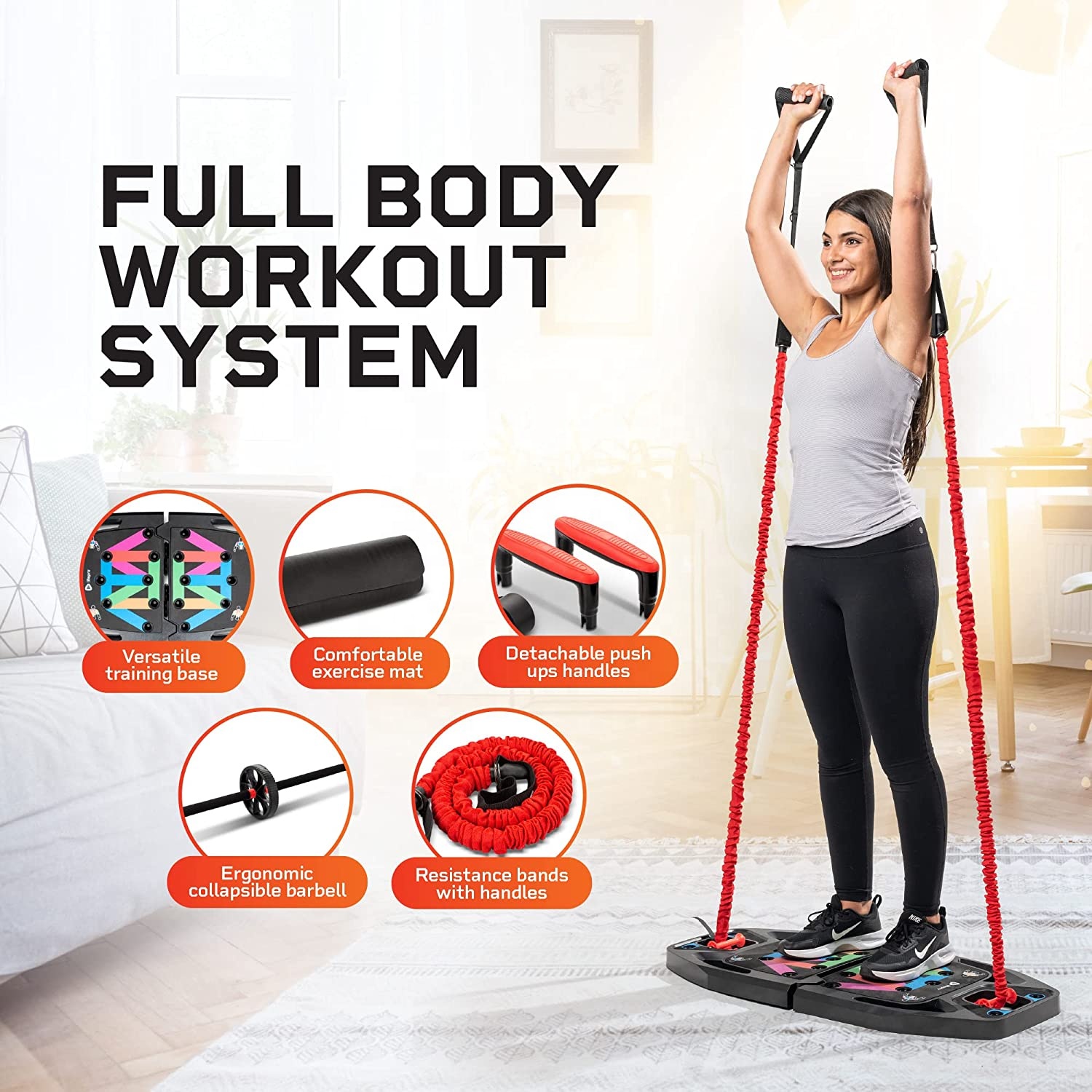 Home Gym Portable Strength Tra - Sports Equipment Home reseña y precio
