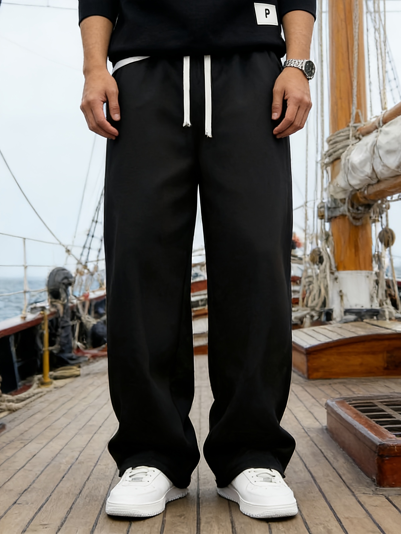 FGKKS Men White Pants Fashion  - Sports Equipment Brands reseña y precio