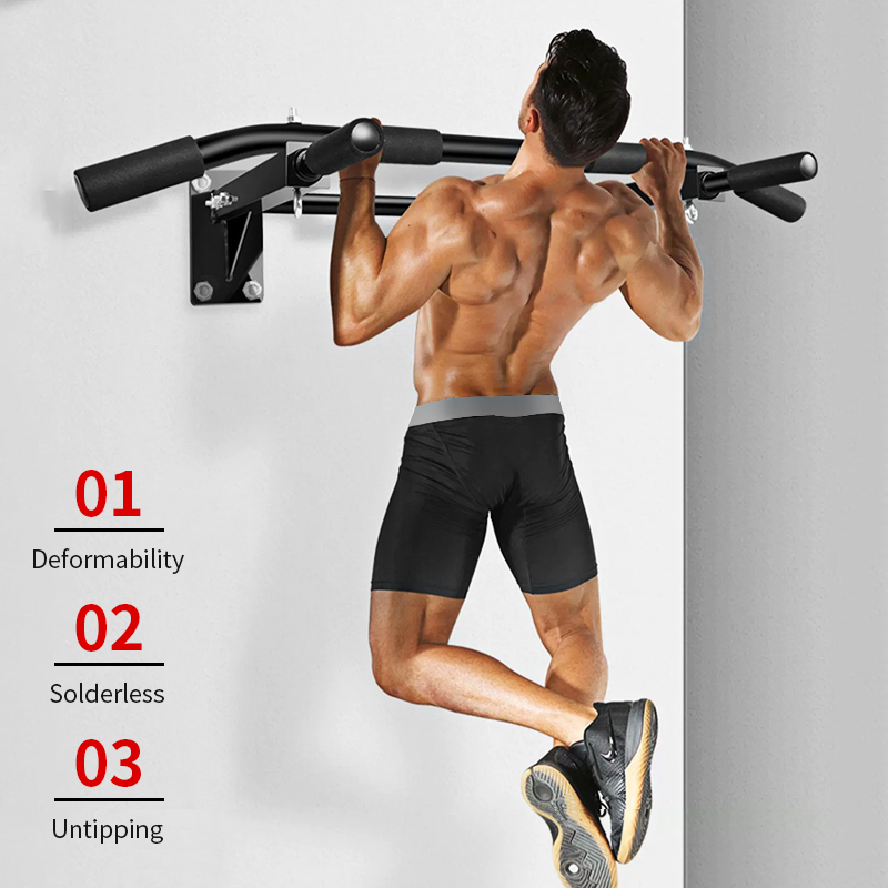 Wall-Mounted Pull-Up Bar-Drill - Sports Equipment Website reseña y precio
