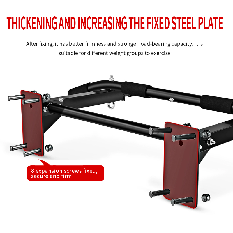Wall-Mounted Pull-Up Bar-Drill - Sports Equipment Website reseña y precio