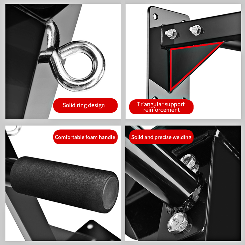 Wall-Mounted Pull-Up Bar-Drill - Sports Equipment Website reseña y precio