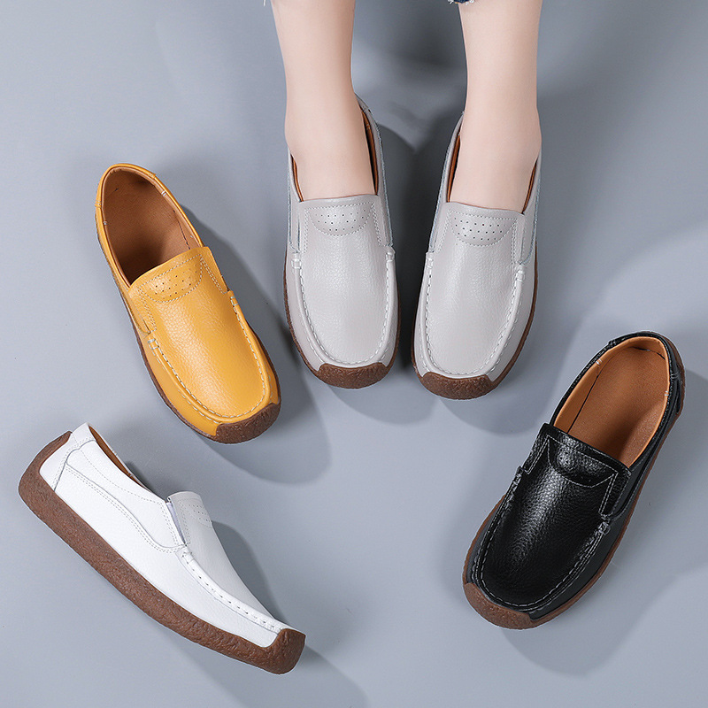 Genuine Leather Women's Casual - Sports Equipment Brands reseña y precio