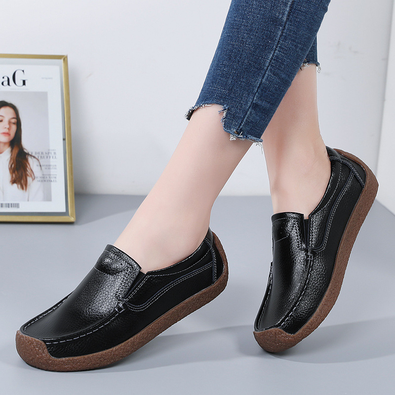 Genuine Leather Women's Casual - Sports Equipment Brands reseña y precio