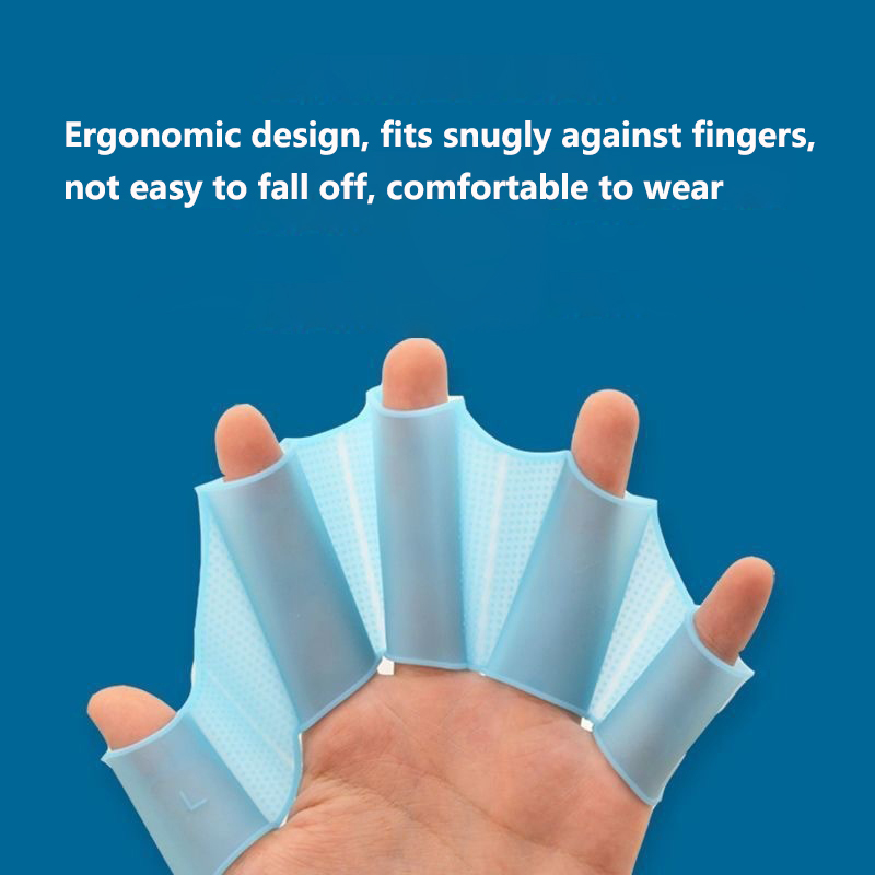 Silicone Swimming Hand Fins Fl - Sports Equipment 5 Years Old reseña y precio