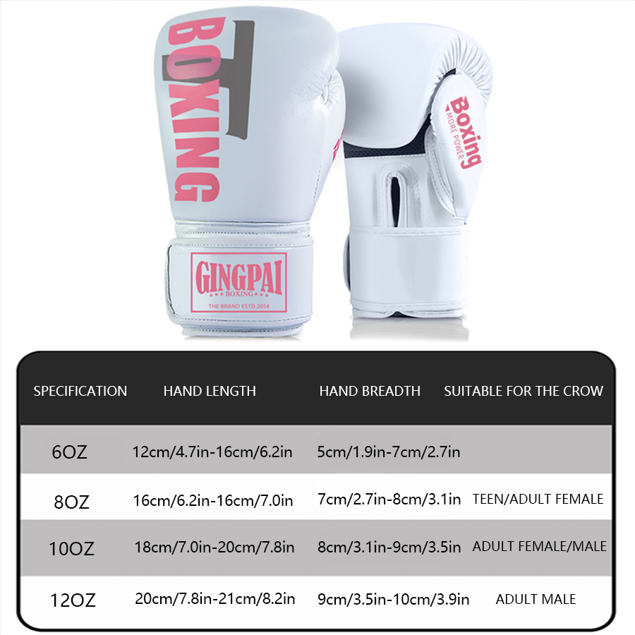 6-12oz Boxing gloves for adult - Sports Equipment 5 Years Old reseña y precio