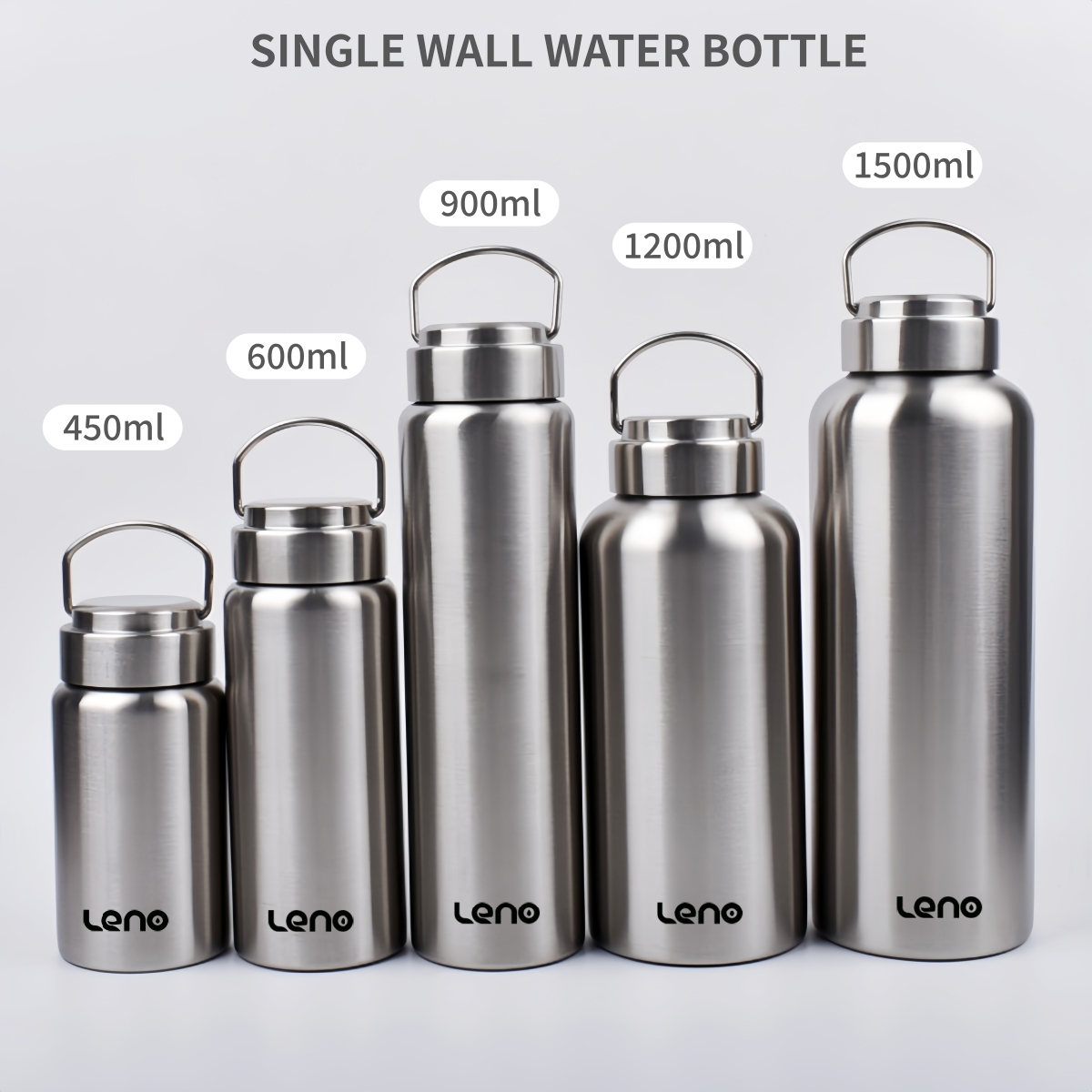 1pc Large Capacity Stainless S - Sports Equipment 5 Years Old reseña y precio