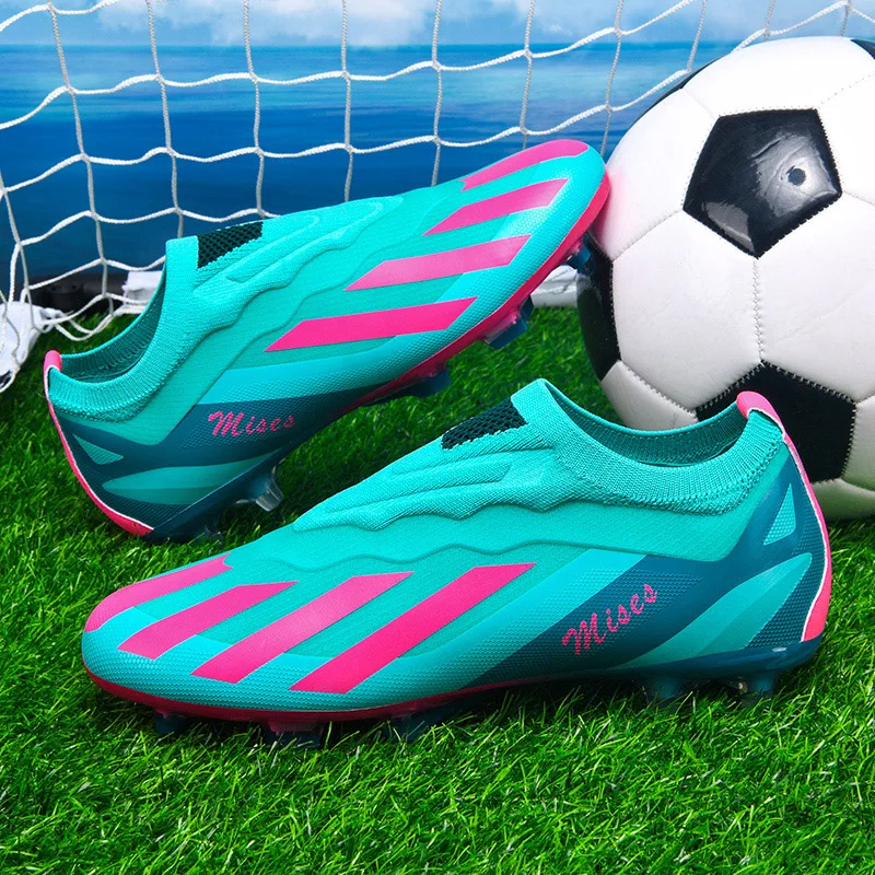 New Men Outdoor Football Boots - Sports Equipment For Boys reseña y precio