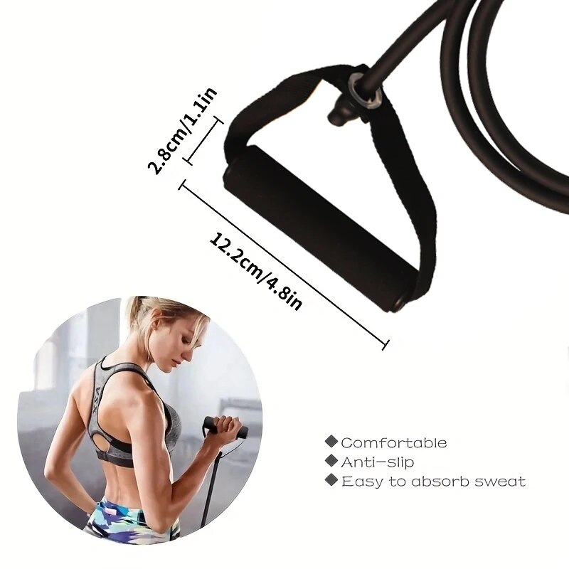 Resistance Bands With Handles, - Sports Equipment Club reseña y precio