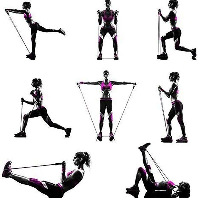 Resistance Bands With Handles, - Sports Equipment Club reseña y precio