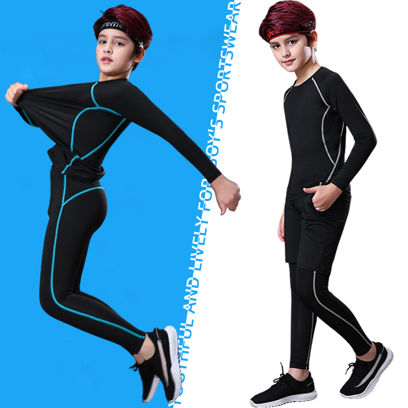 Kids Fitness Tracksuits Youth  - Sports Equipment For Boys reseña y precio