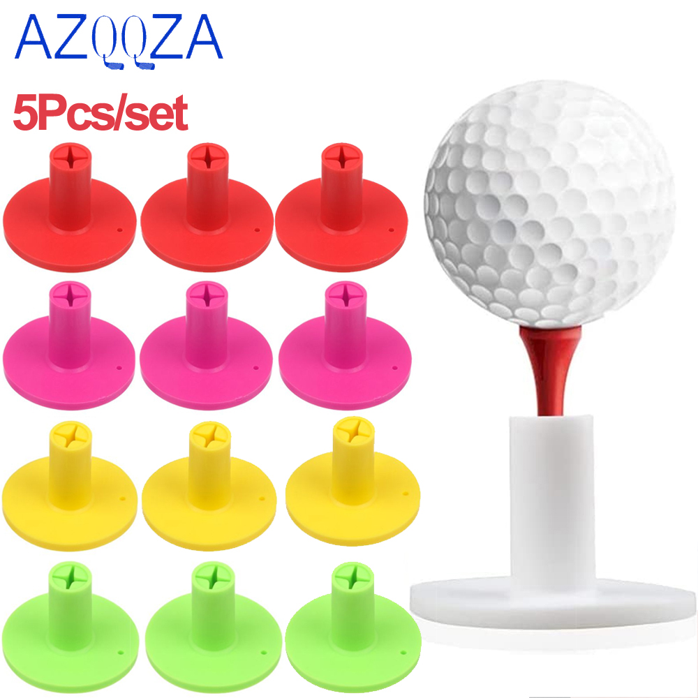 5 Pcs Rubber Golf Tees Driving - Sports Equipment Club reseña y precio