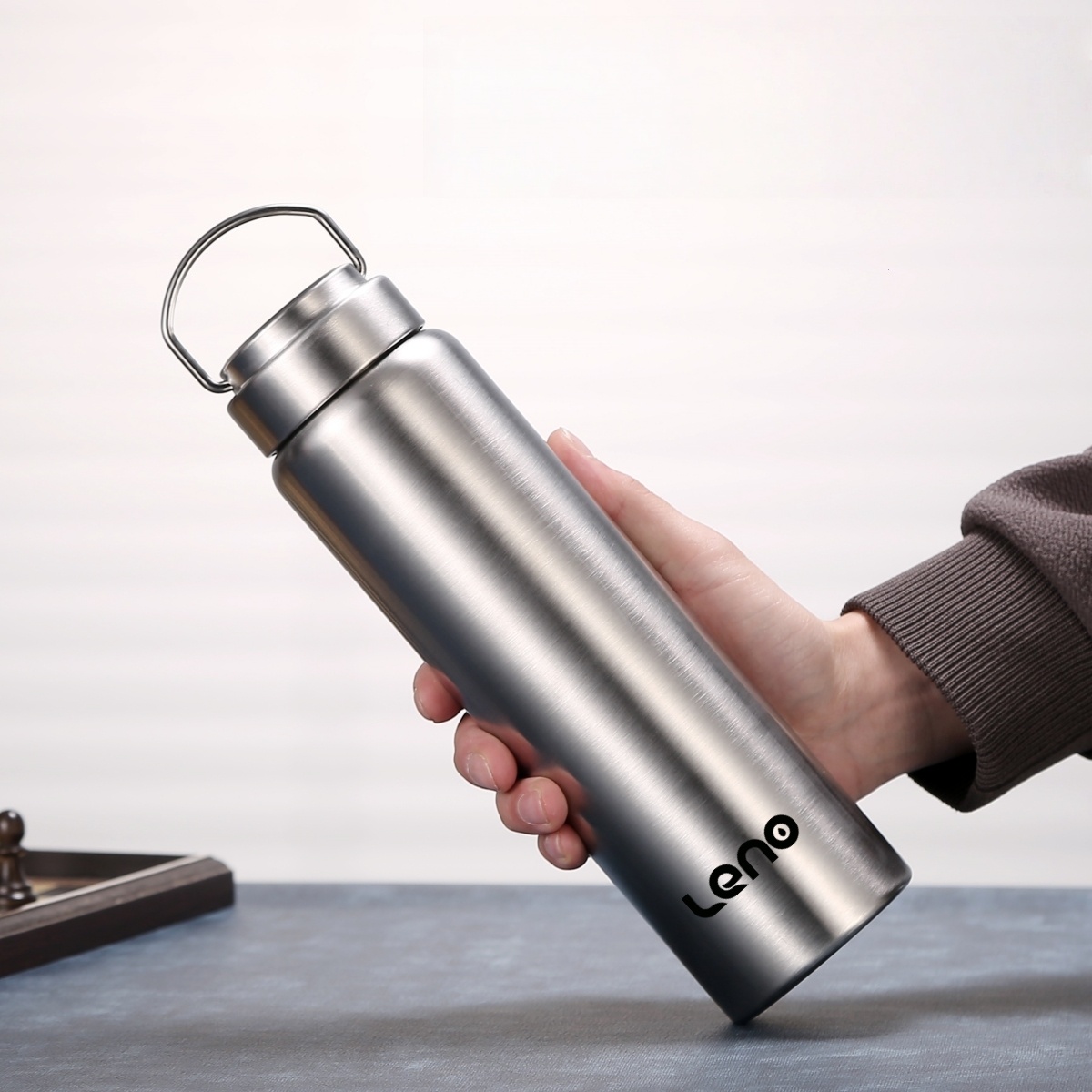 1pc Large Capacity Stainless S - Sports Equipment 5 Years Old reseña y precio