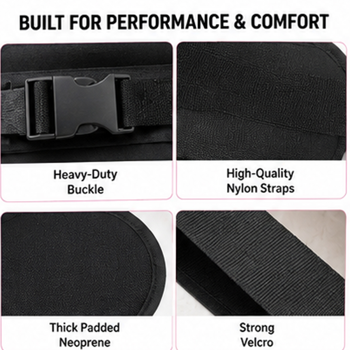 Heavy Duty Nylon Hip Thrust Be - Sports Equipment Website reseña y precio