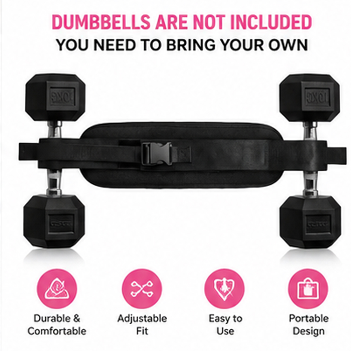 Heavy Duty Nylon Hip Thrust Be - Sports Equipment Website reseña y precio