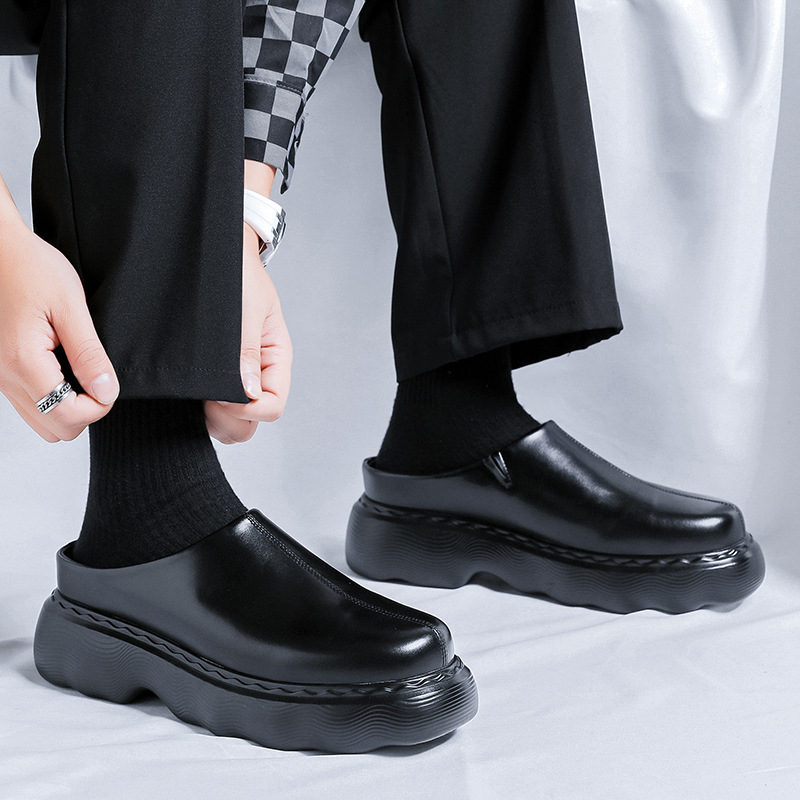 mens fashion half shoes slip-o - Sports Equipment Brands reseña y precio