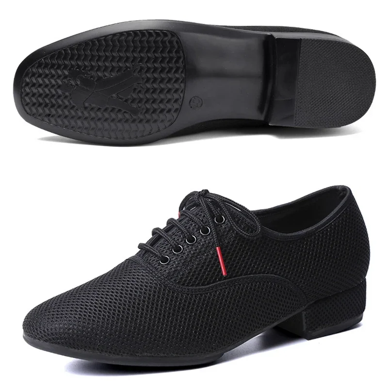 Male Latin Dance Shoes Men Sal - Sports Equipment For Boys reseña y precio
