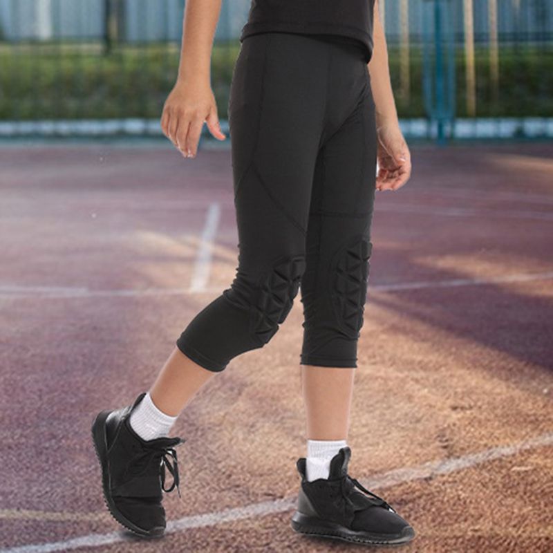 Youth Boys Capri Pants with Kn - Sports Equipment For Boys reseña y precio