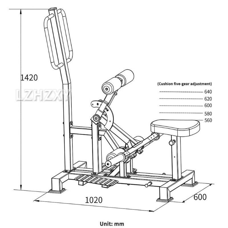 Hip trainer Squatting apparatu - Sports Equipment Website reseña y precio