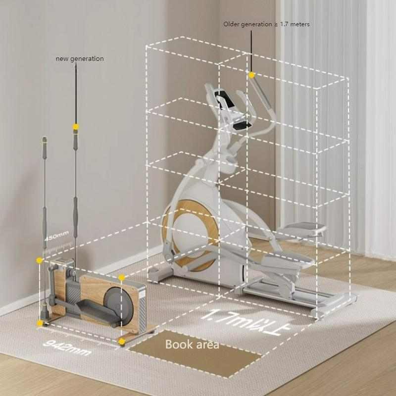 Elliptical Machine Small Woode - Sports Equipment Home reseña y precio