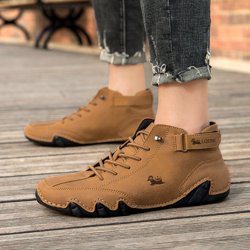 Leather Shoes for Men Casual S - Sports Equipment Brands reseña y precio