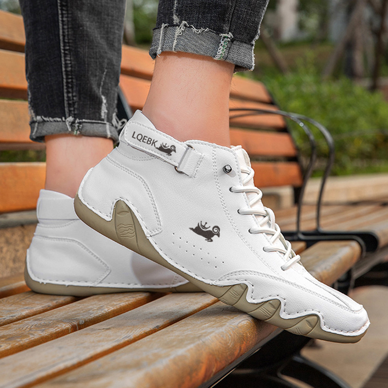 Leather Shoes for Men Casual S - Sports Equipment Brands reseña y precio