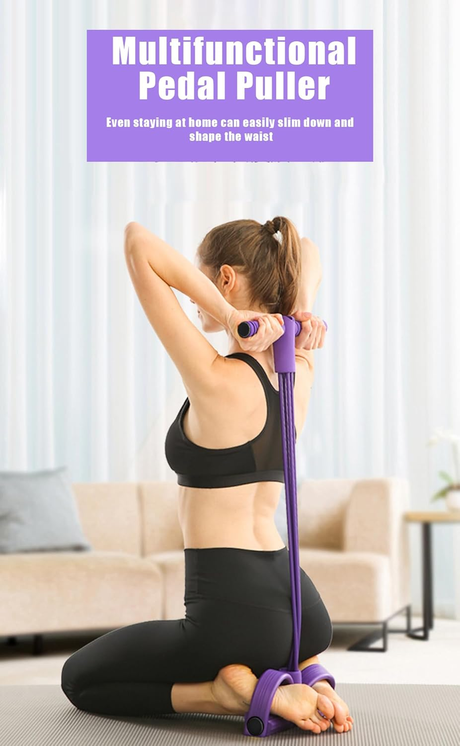 Abdominal Foot Pedal Puller Si - Sports Equipment Home reseña y precio