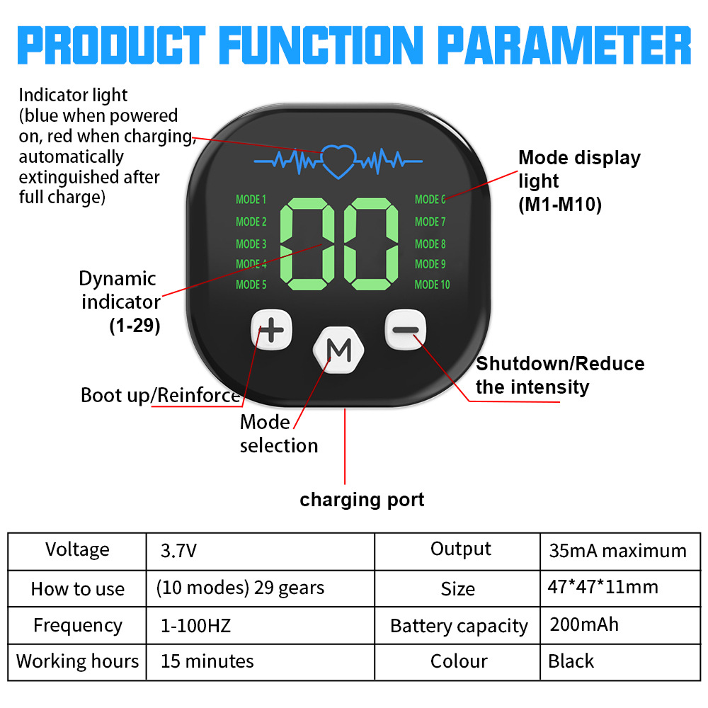 EMS Muscle Stimulator Abdomina - Sports Equipment Website reseña y precio