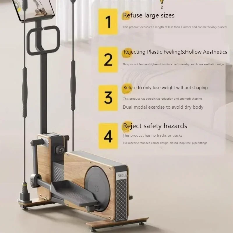 Elliptical Machine Small Woode - Sports Equipment Home reseña y precio