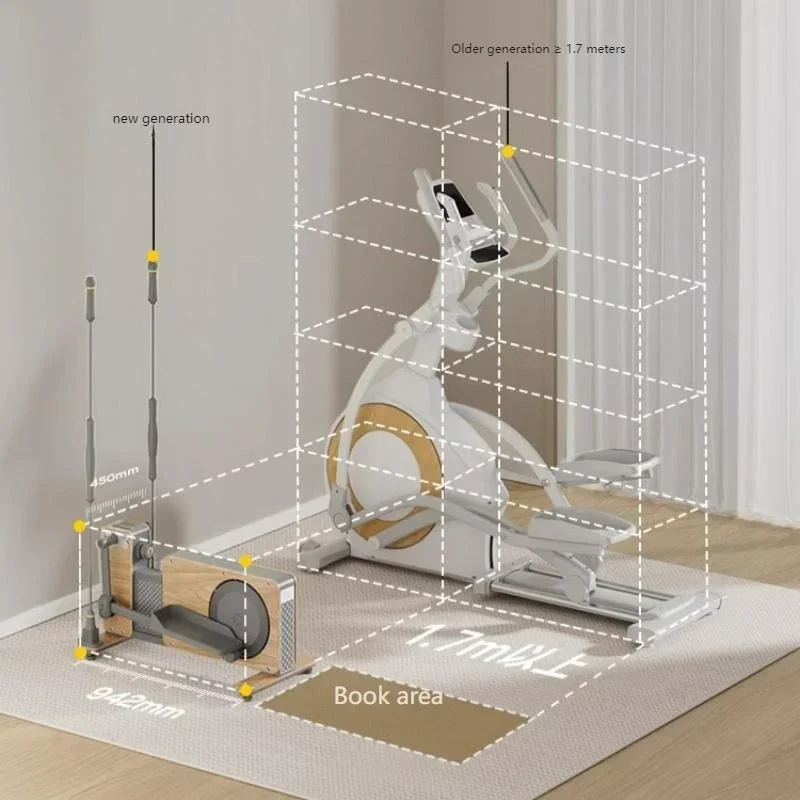 Elliptical Machine Small Woode - Sports Equipment Home reseña y precio