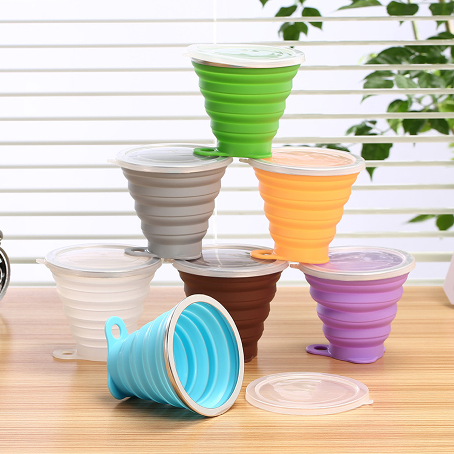 270ML Silicone Collapsible Cup - Sports Equipment 5 Years Old reseña y precio
